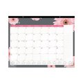 Brownline Monthly Desk Pad Calendar, 22x17, Pink/White Sheets, Clear Binding/Corners, 12-Month (Jan-Dec): 2023 C193105